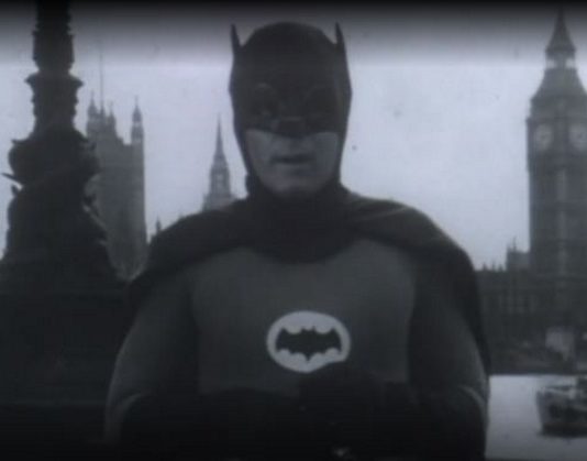 Lost Footage of Adam West as Batman in 1967 UK PSA
