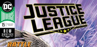 JUSTICE LEAGUE #15 Review by Garret Grev