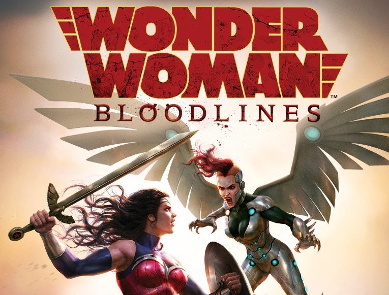 WONDER WOMAN BLOODLINES ***BLU-RAY+DVD (NO DIGITAL) ****DISCS ARE NEW