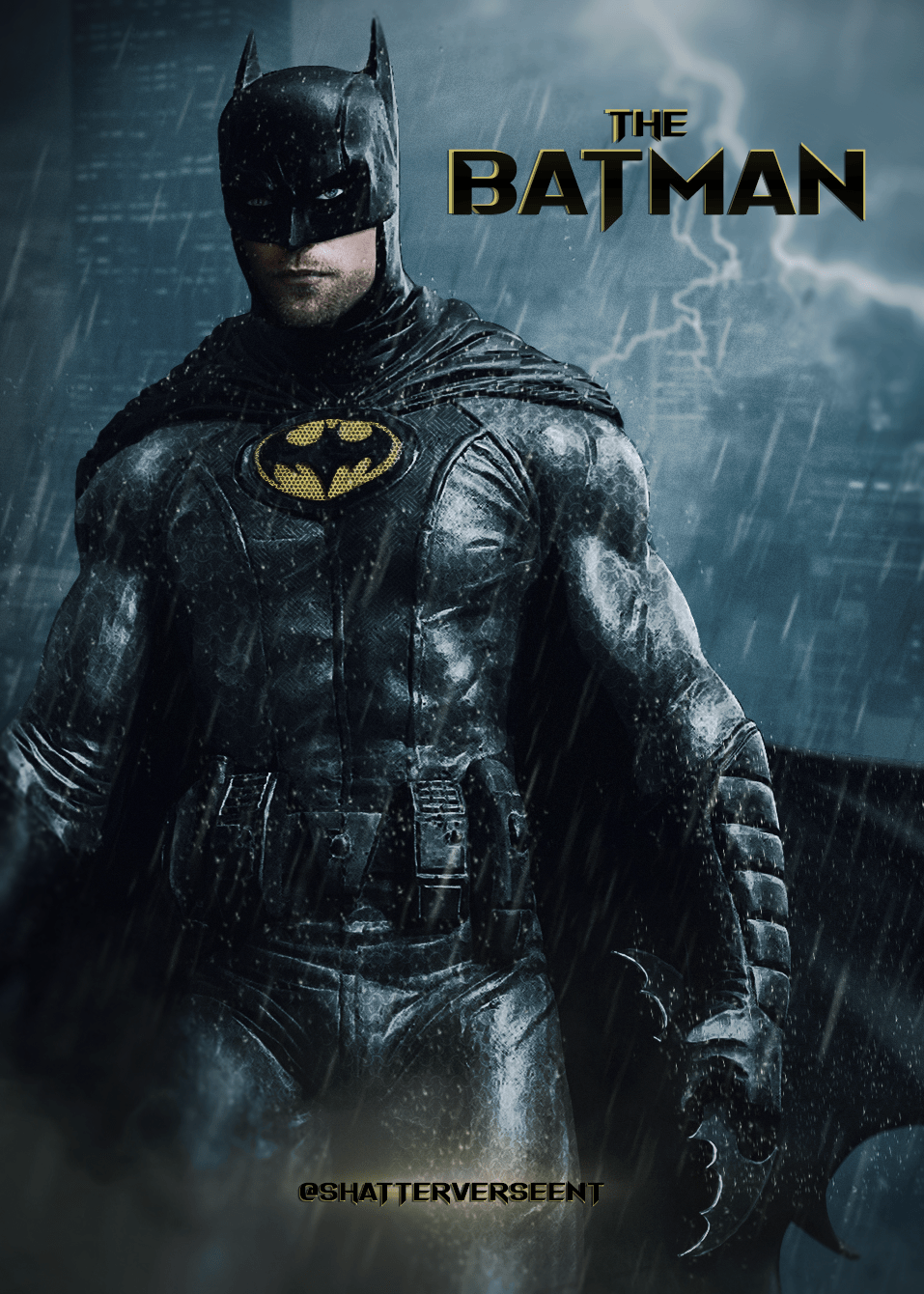 Robert Pattinson as Batman in EARTH ONE Batsuit - BATMAN ON FILM