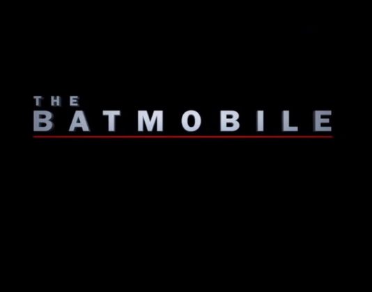 WB Streams THE BATMOBILE Documentary