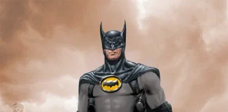 Bat-Suit Concept Art for Keaton’s Batman in THE FLASH